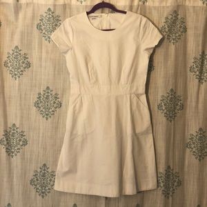 Island Company White Linen shift dress